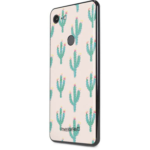 Bouffants and Broken Hearts Cacti 3 Google Pixel 3 XL Skin